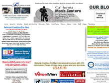 Tablet Screenshot of californiamenscenters.org